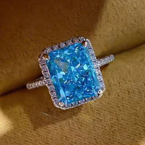 Timeless Blue Topaz Ring