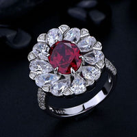 Ruby and Sapphire Rings